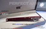Perfect Replica New Mont blanc M Marc Newson Rollerball Red & Silver